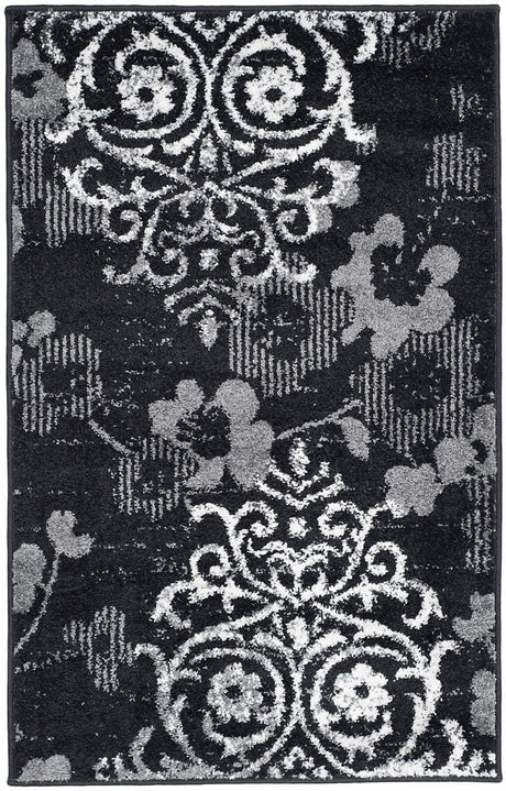 Safavieh Adirondack Adr114A Black/Silver Rug.