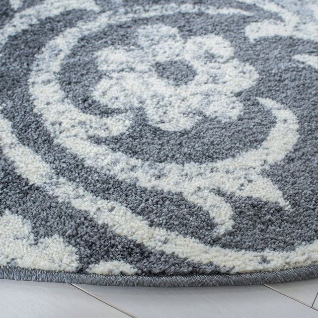 Safavieh Adirondack Adr114H Charcoal/Ivory Rug.