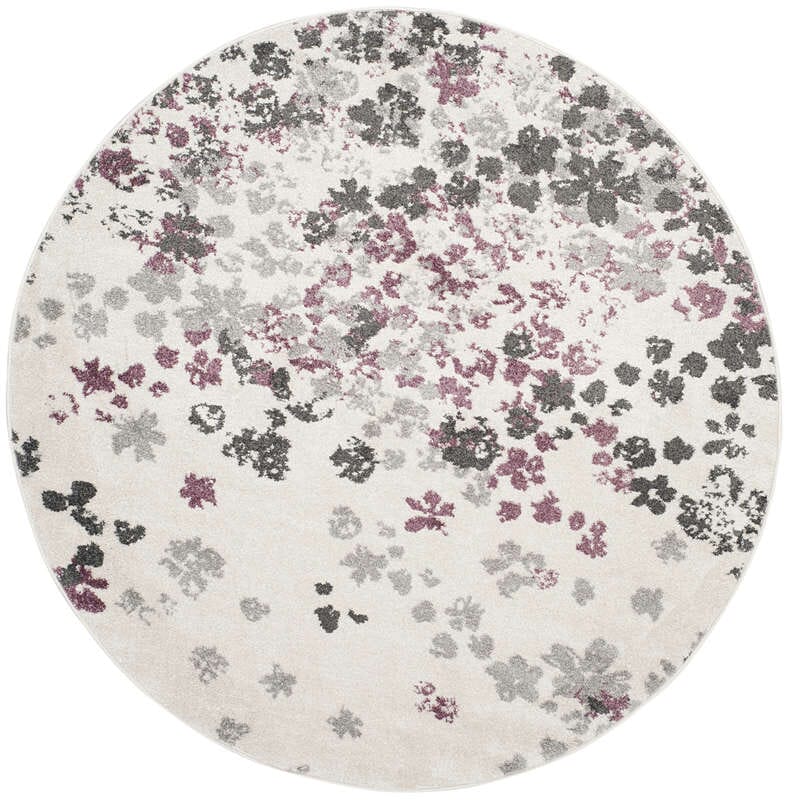 Safavieh Adirondack Adr115L Ivory / Purple Rugs.