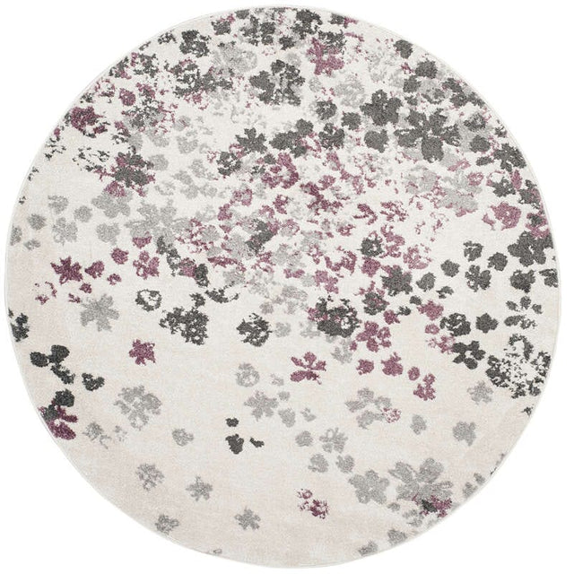 Safavieh Adirondack Adr115L Ivory / Purple Rugs.
