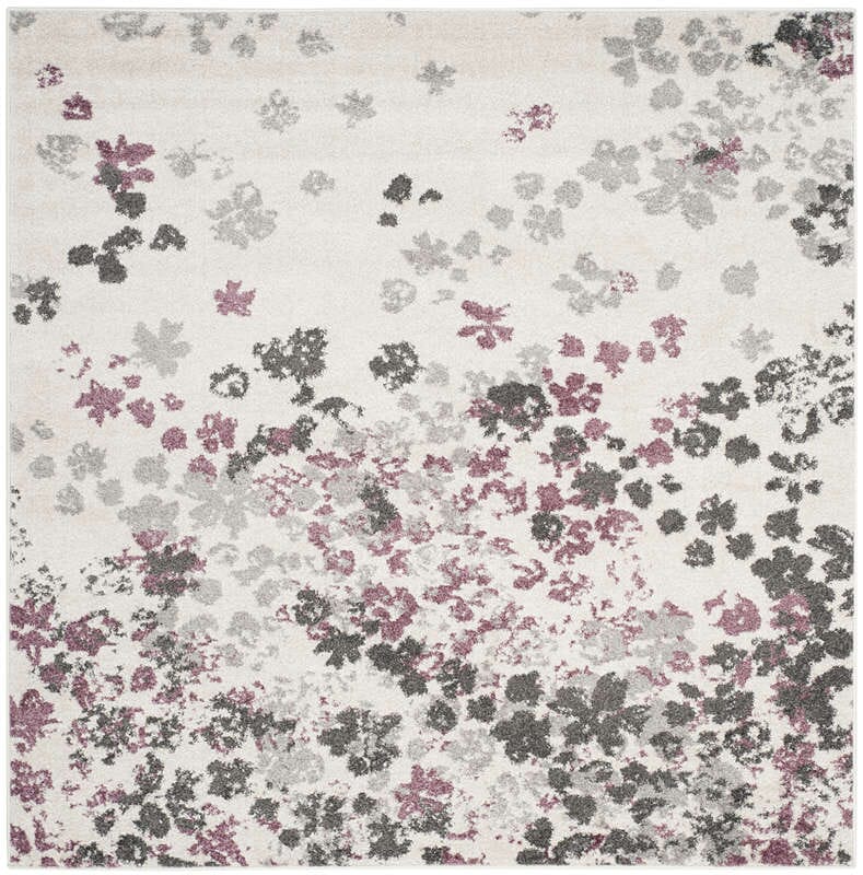 Safavieh Adirondack Adr115L Ivory / Purple Rugs.