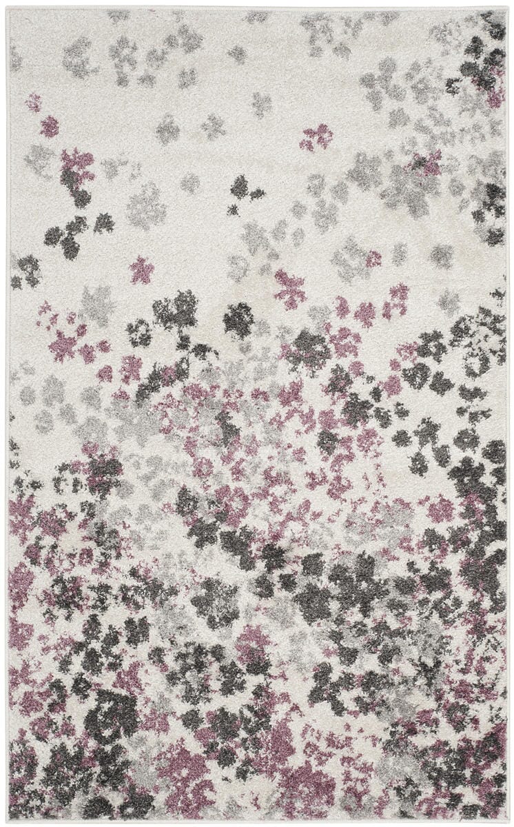 Safavieh Adirondack Adr115L Ivory / Purple Rugs.