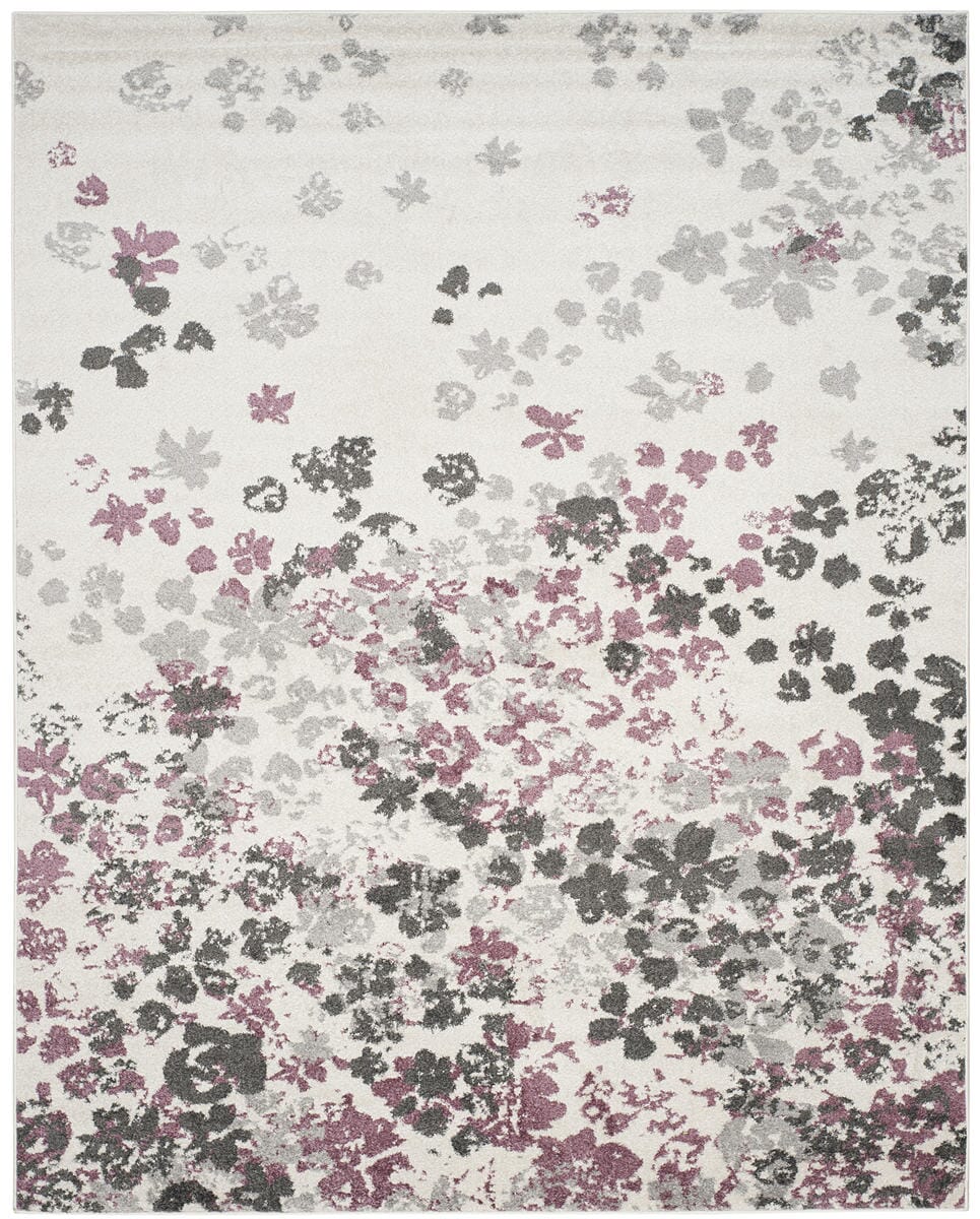 Safavieh Adirondack Adr115L Ivory / Purple Rugs.