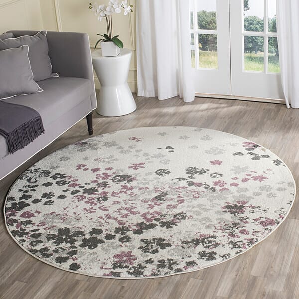 Safavieh Adirondack Adr115L Ivory / Purple Rugs.