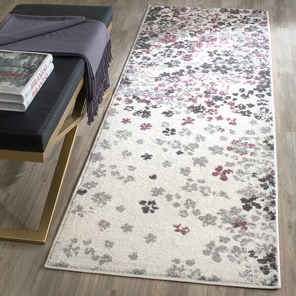 Safavieh Adirondack Adr115L Ivory / Purple Rugs.