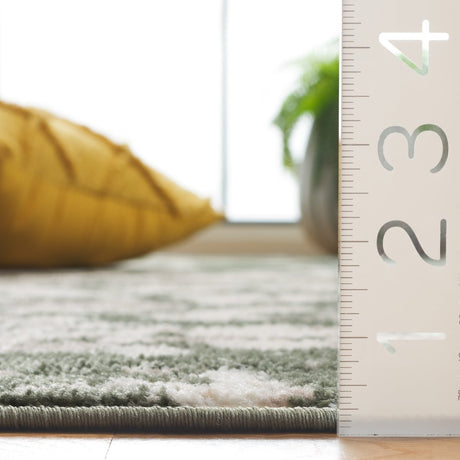 Safavieh Adirondack Adr115Y Dark Green/Ivory Rug.