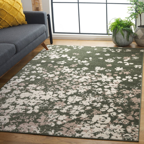 Safavieh Adirondack Adr115Y Dark Green/Ivory Rug.