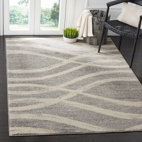 Safavieh Adirondack Adr125B Grey / Cream Rugs.