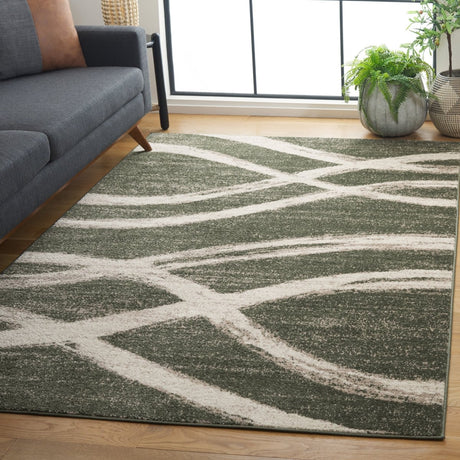 Safavieh Adirondack Adr125Y Dark Green/Ivory Rug.