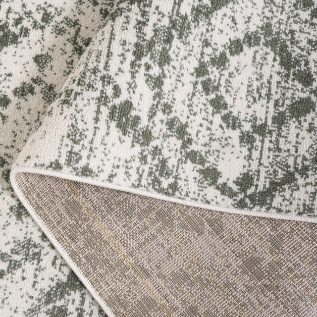 Safavieh Adirondack Adr131W Ivory/Dark Green Rug.