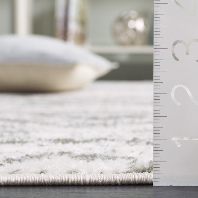 Safavieh Adirondack Adr131W Ivory/Dark Green Rug.