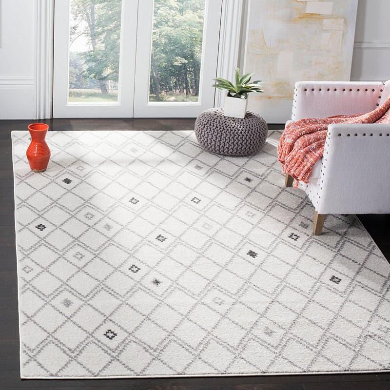 Safavieh Adirondack Adr132B Ivory / Grey Rugs.