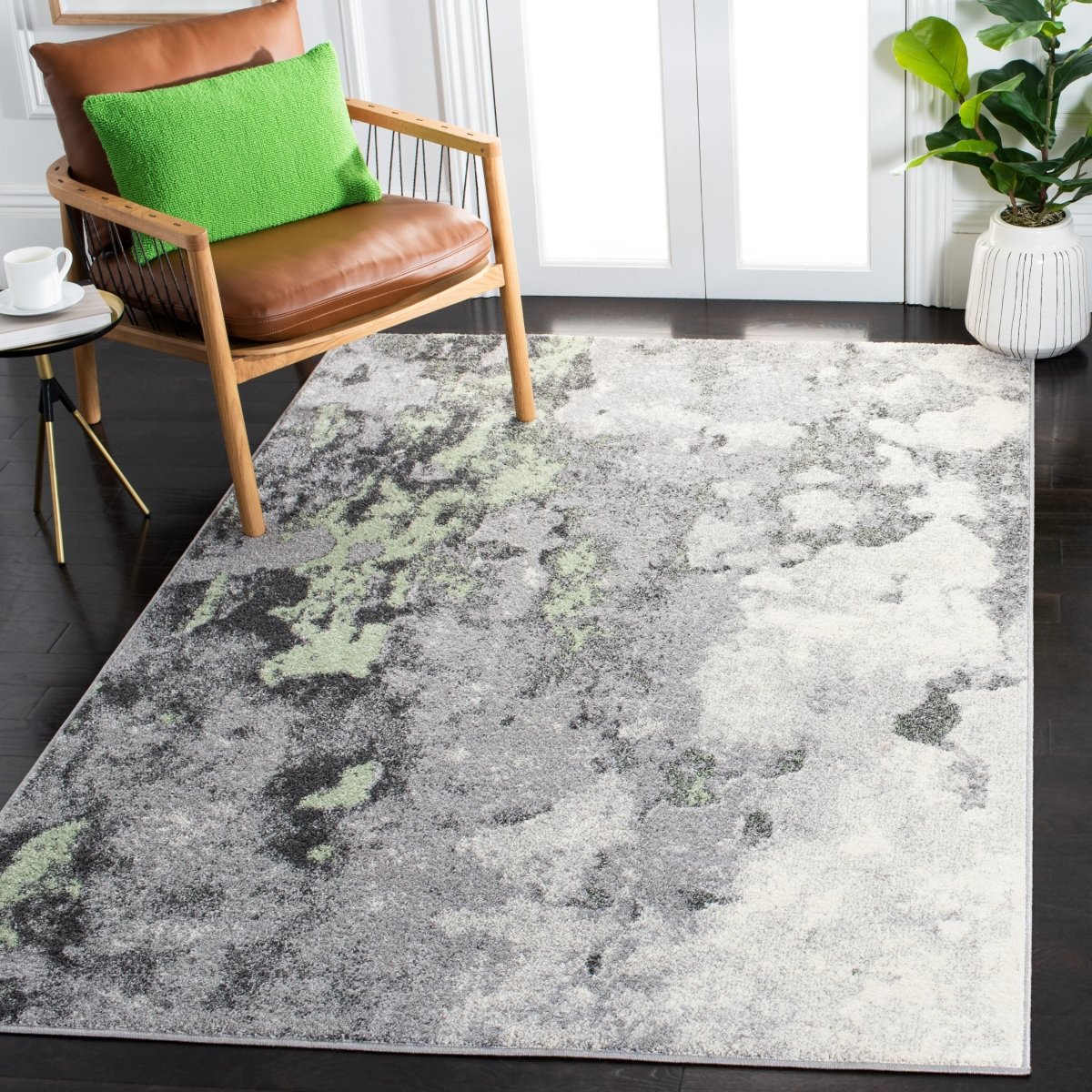 Safavieh Adirondack Adr134F Green/Grey Rugs.