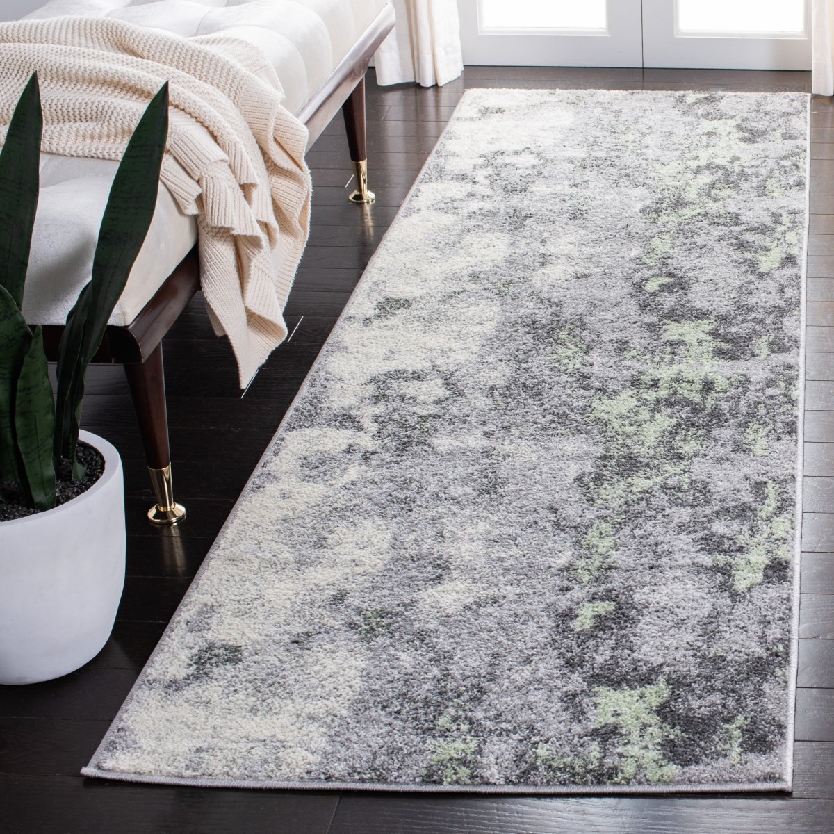 Safavieh Adirondack Adr134F Green/Grey Rugs.