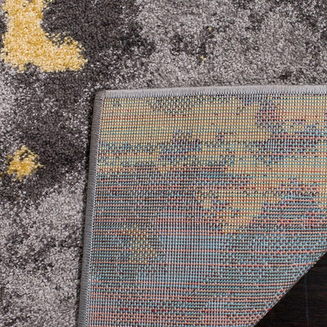 Safavieh Adirondack Adr134H Grey/Yellow Rug.