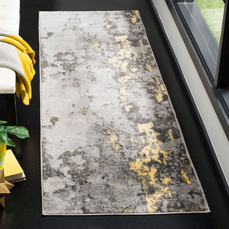 Safavieh Adirondack Adr134H Grey/Yellow Rug.