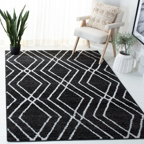 Safavieh Adirondack Adr162F Black/Light Grey Rugs.