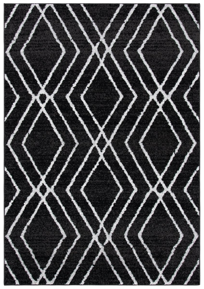 Safavieh Adirondack Adr162F Black/Light Grey Rugs.