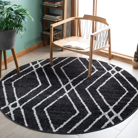 Safavieh Adirondack Adr162F Black/Light Grey Rugs.