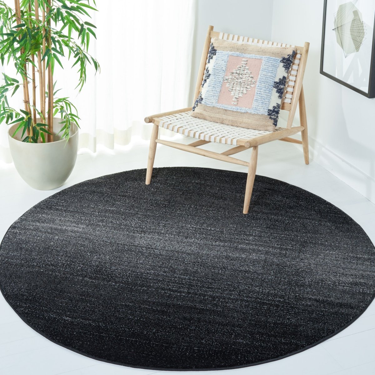 Safavieh Adirondack Adr183F Black/Grey Rug.