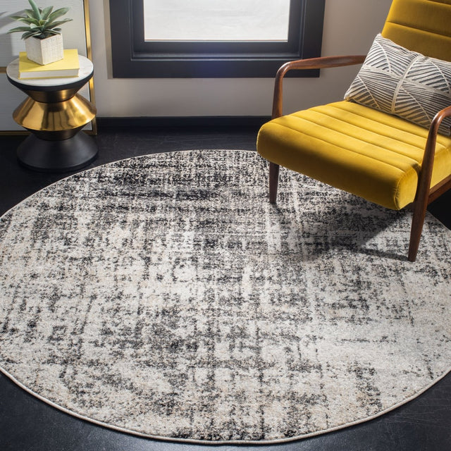 Safavieh Adirondack Adr207D Silver/Black Rug.