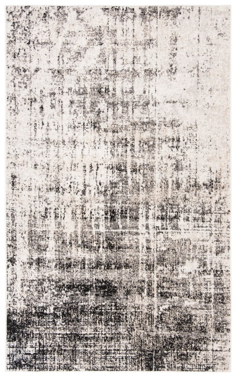 Safavieh Adirondack Adr207D Silver/Black Rug.