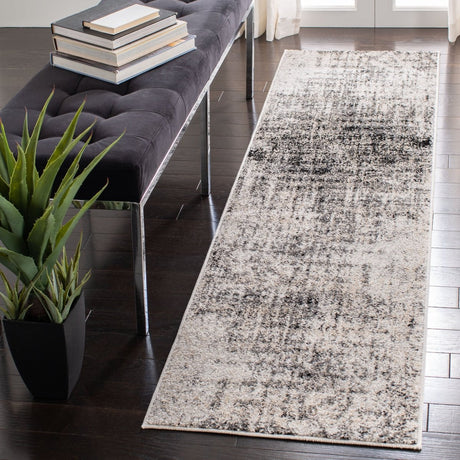 Safavieh Adirondack Adr207D Silver/Black Rug.
