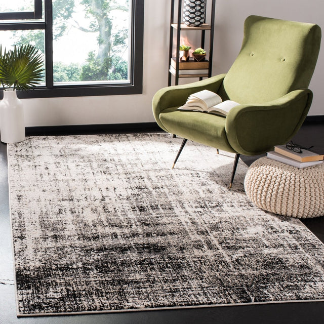 Safavieh Adirondack Adr207D Silver/Black Rug.