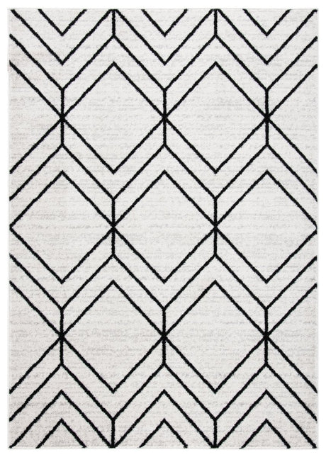 Safavieh Adirondack Adr241F Light Grey/Black Rug.