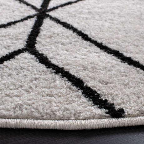 Safavieh Adirondack Adr241F Light Grey/Black Rug.