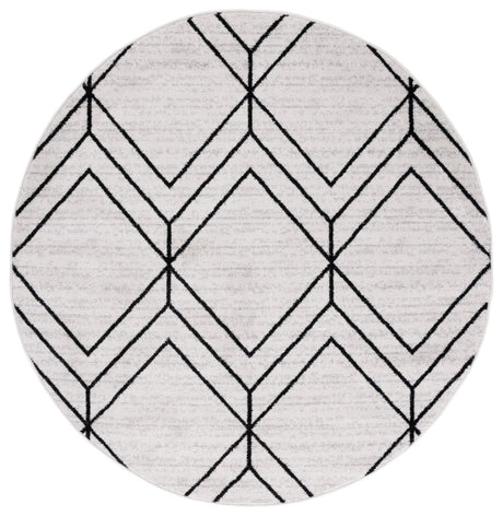 Safavieh Adirondack Adr241F Light Grey/Black Rug.