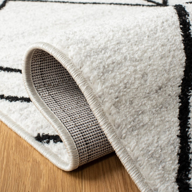 Safavieh Adirondack Adr241F Light Grey/Black Rug.