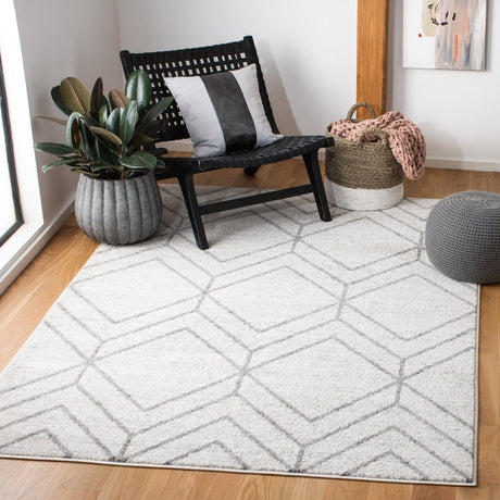Safavieh Adirondack Adr241G Light Grey/Dark Grey Rug.