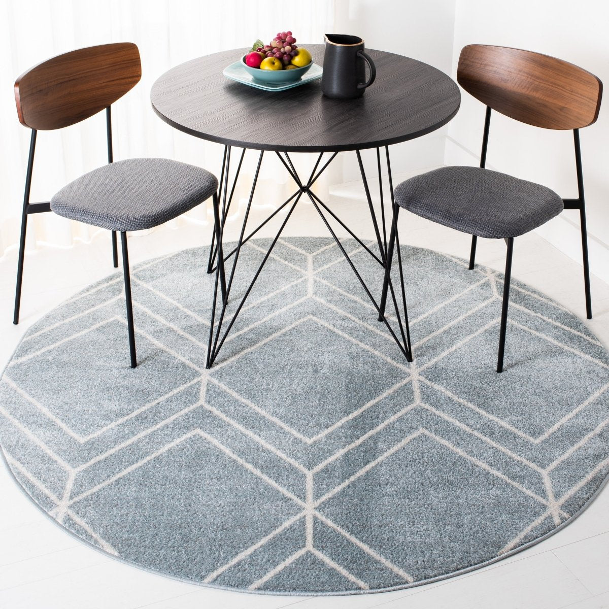 Safavieh Adirondack Adr241M Blue/Ivory Rugs.