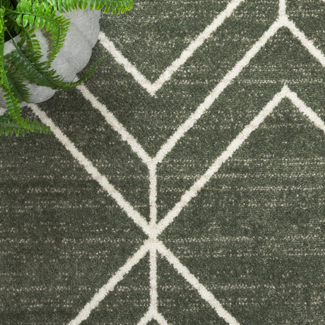 Safavieh Adirondack Adr241X Dark Green/Ivory Rug.