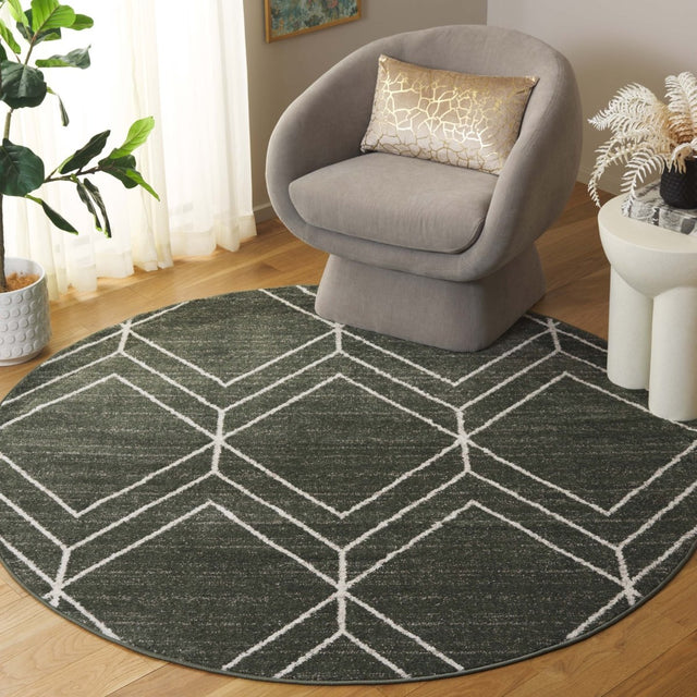 Safavieh Adirondack Adr241X Dark Green/Ivory Rug.