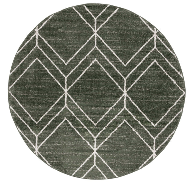 Safavieh Adirondack Adr241X Dark Green/Ivory Rug.