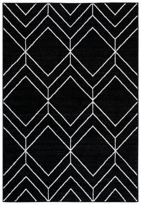Safavieh Adirondack Adr241Z Black/Ivory Rug.