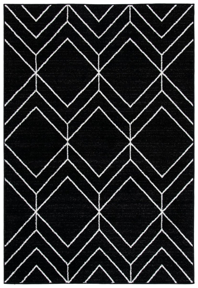 Safavieh Adirondack Adr241Z Black/Ivory Rug.