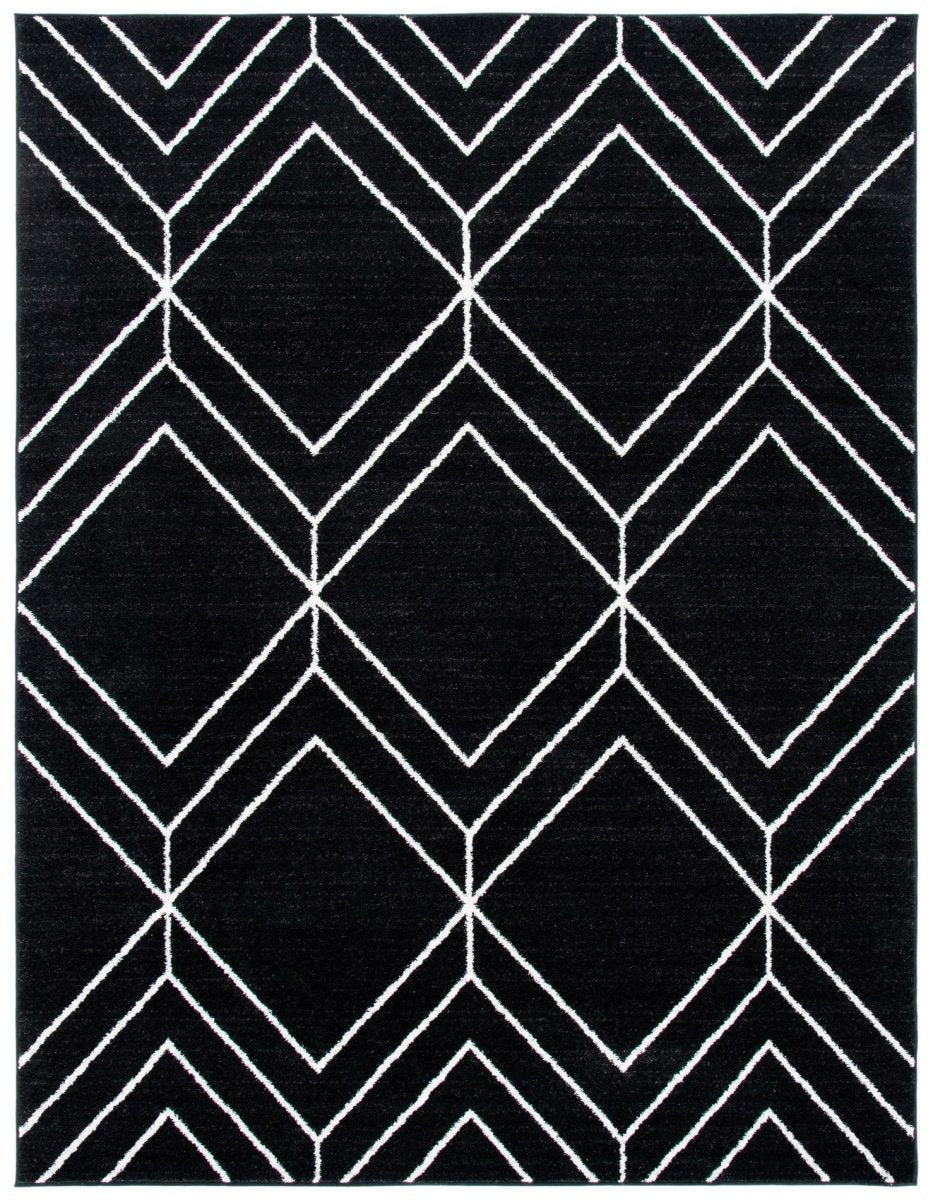 Safavieh Adirondack Adr241Z Black/Ivory Rug.