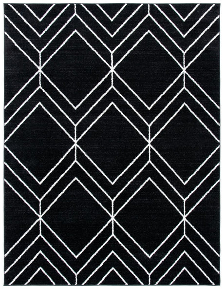 Safavieh Adirondack Adr241Z Black/Ivory Rug.
