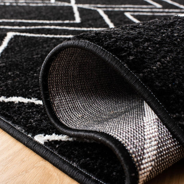 Safavieh Adirondack Adr241Z Black/Ivory Rug.