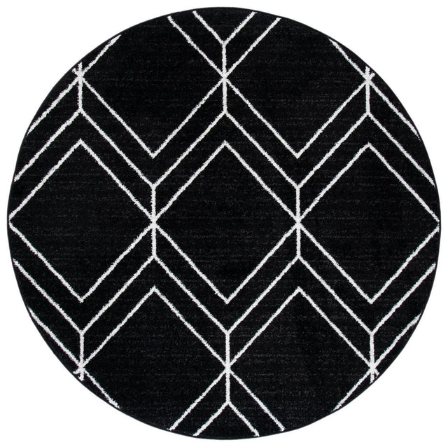 Safavieh Adirondack Adr241Z Black/Ivory Rug.