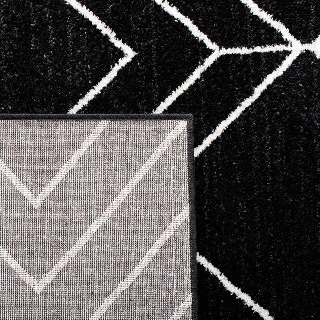 Safavieh Adirondack Adr241Z Black/Ivory Rug.