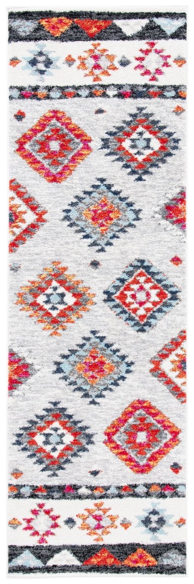 Safavieh Adirondack Adr245F Grey/Red Rugs.