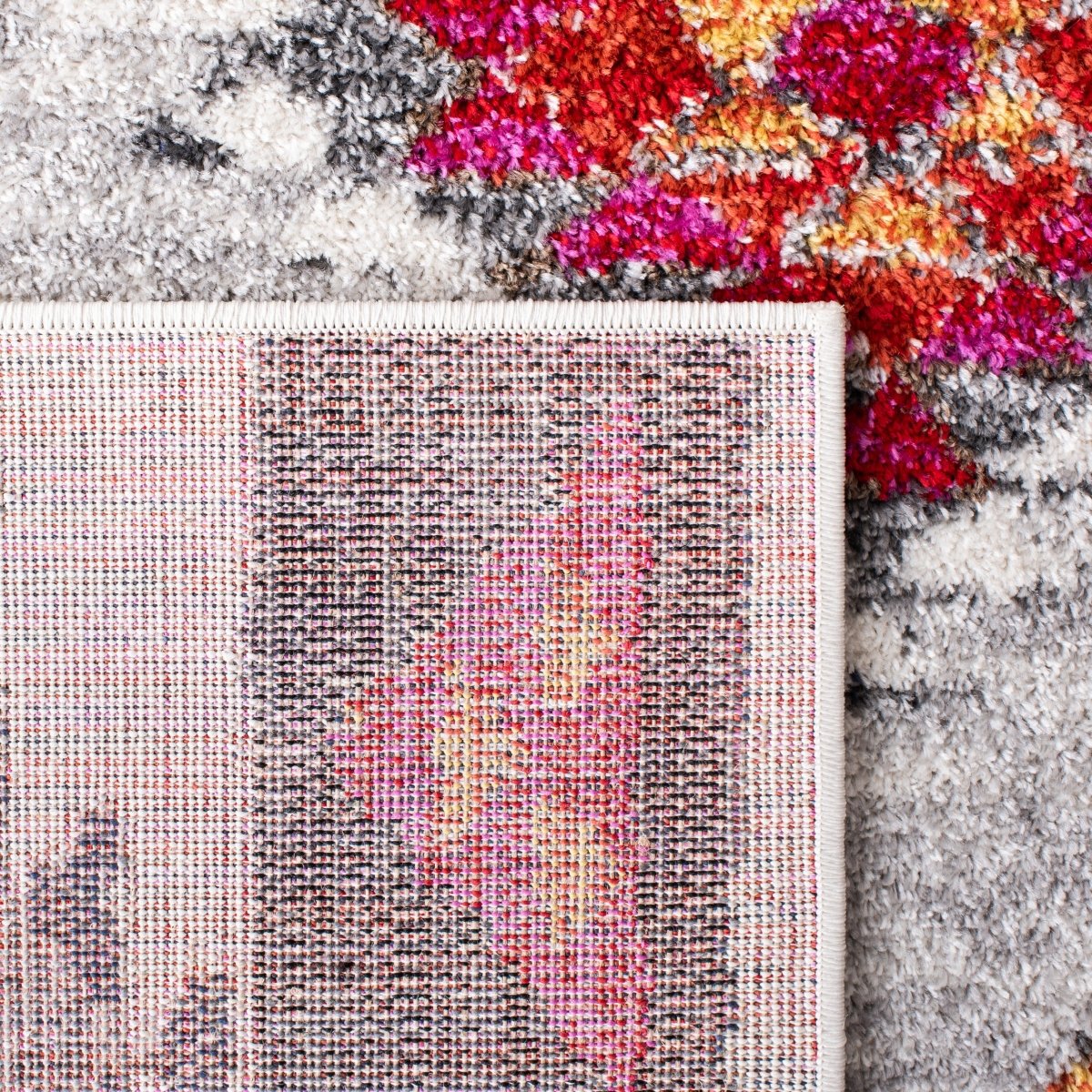 Safavieh Adirondack Adr245F Grey/Red Rugs.