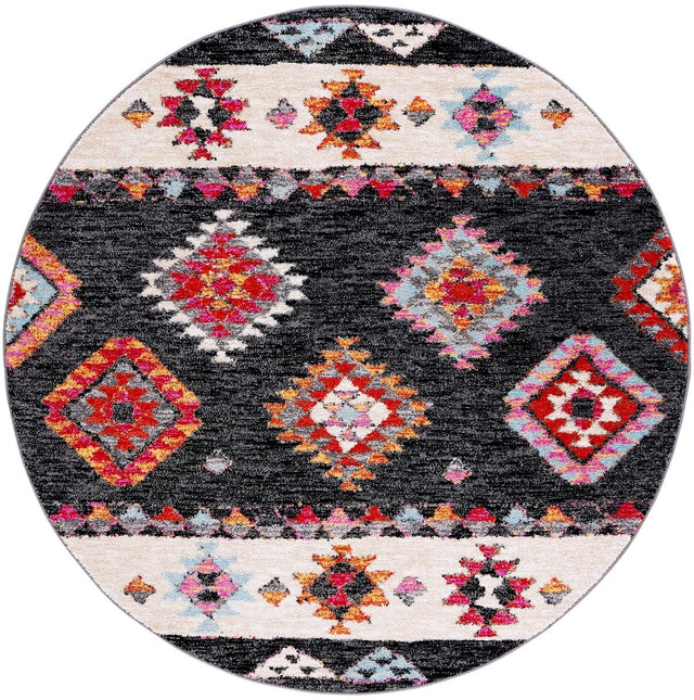 Safavieh Adirondack Adr245Z Black/Red Rugs.