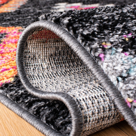 Safavieh Adirondack Adr245Z Black/Red Rugs.