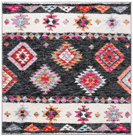 Safavieh Adirondack Adr245Z Black/Red Rugs.