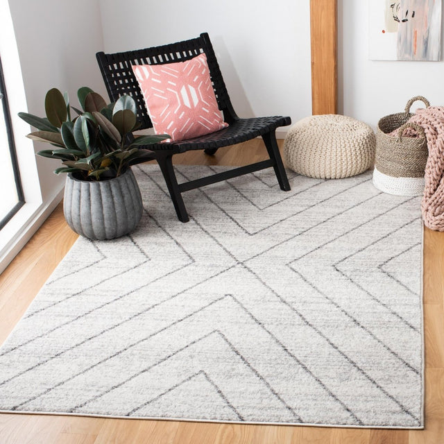 Safavieh Adirondack Adr251B Ivory/Dark Grey Rugs.